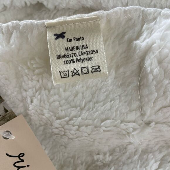 NWT Free People Ro-RI-Ku XFP Landscape sherpa blanket - Picture 7 of 8